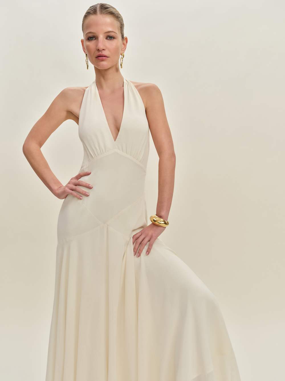 Briony Dress - Fior Di Latte