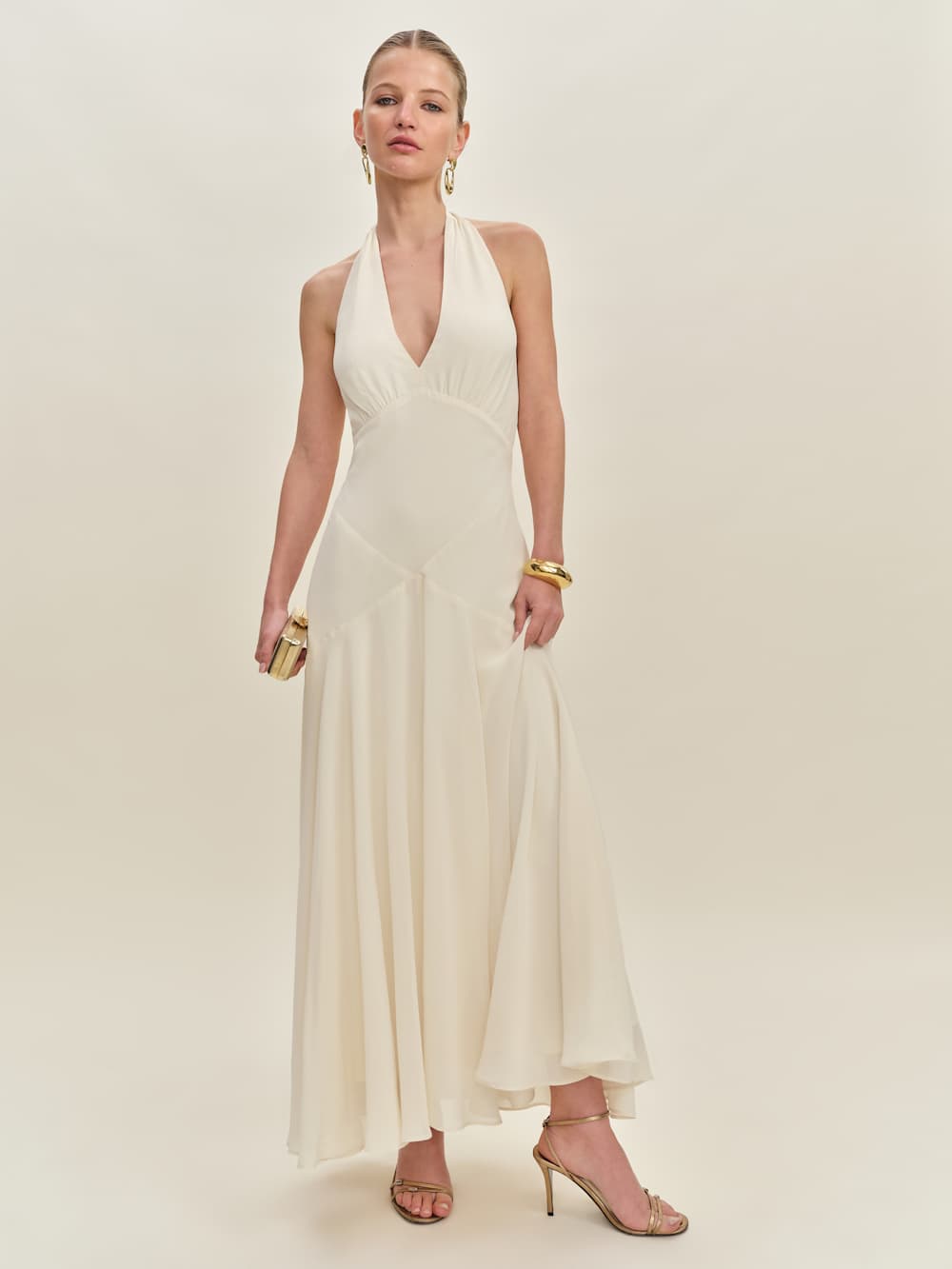 Briony Dress - Fior Di Latte