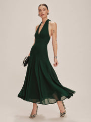 Briony Dress - Forest