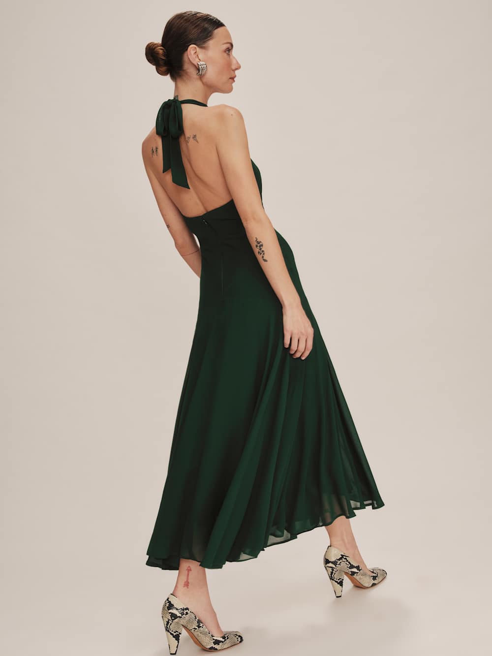 Briony Dress - Forest