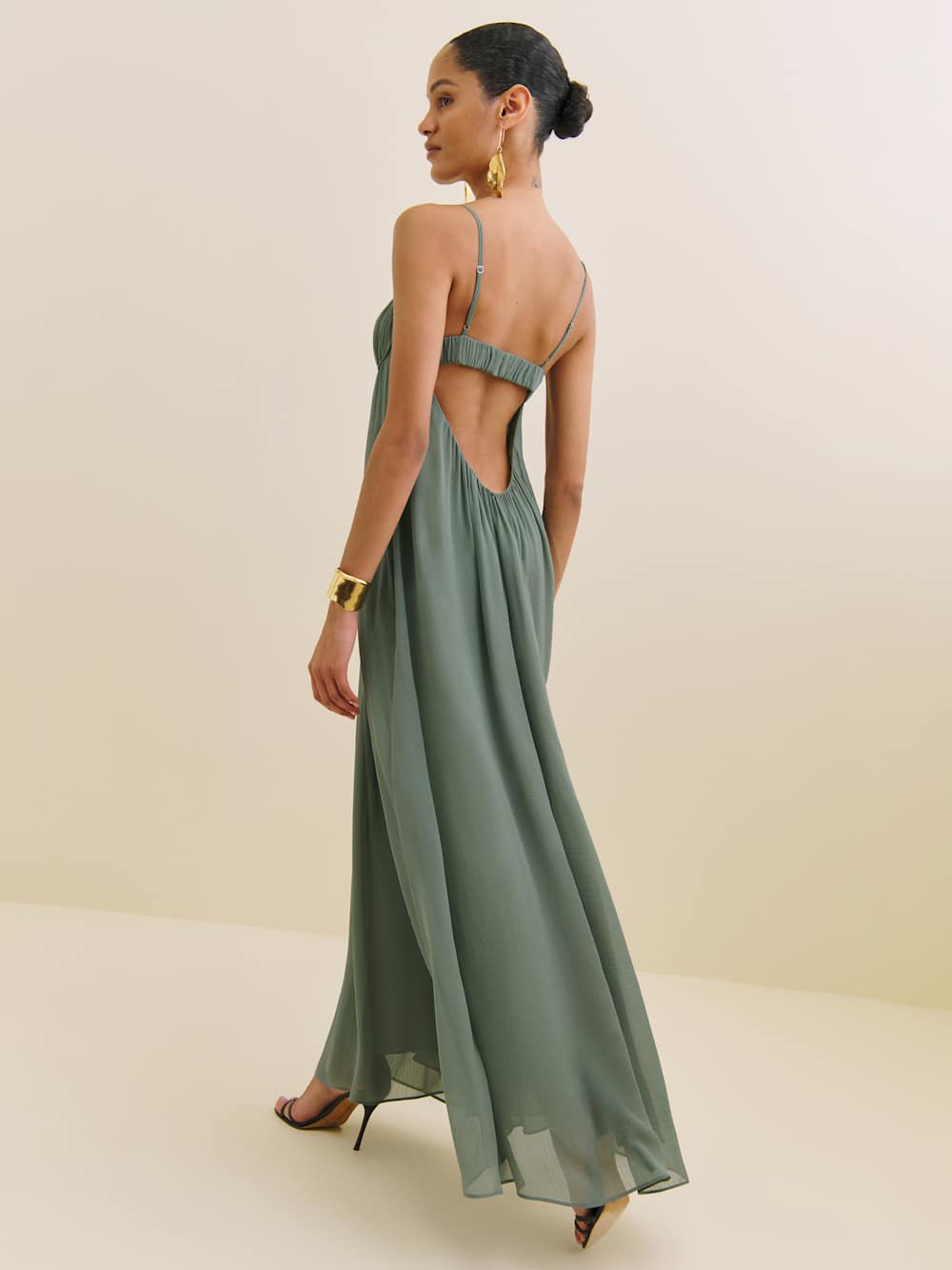 Cebba Dress - Moss