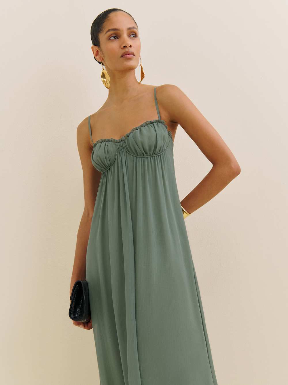 Cebba Dress - Moss