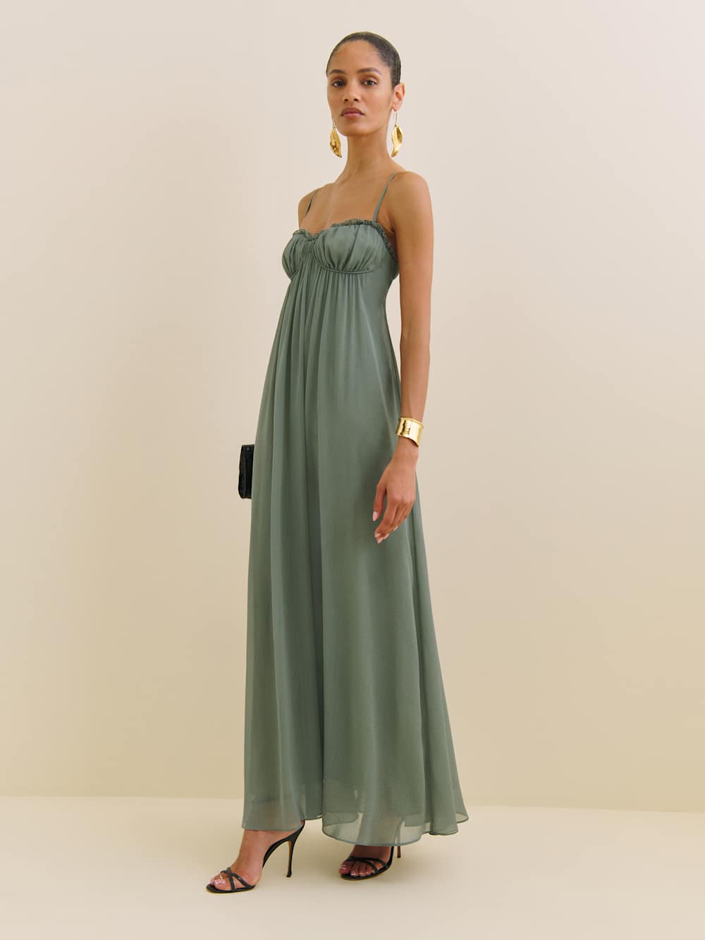 Cebba Dress - Moss