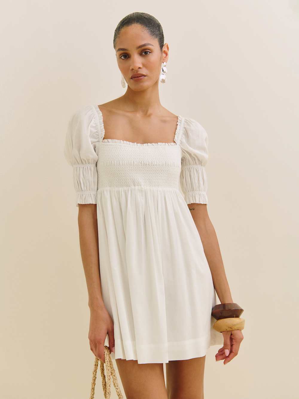 Dione Dress - Ivory