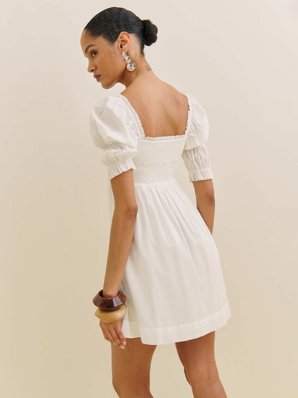 Dione Dress - Ivory