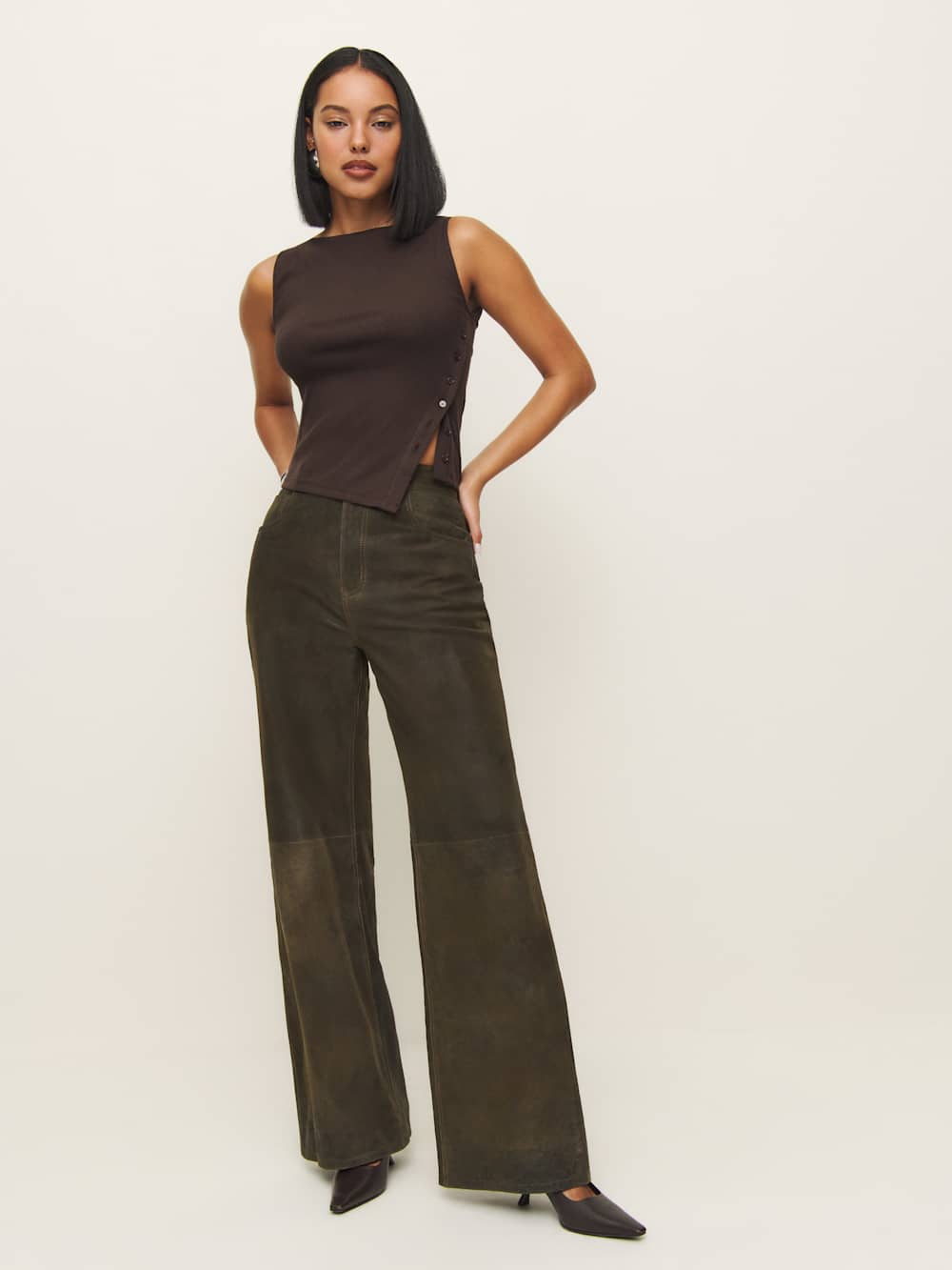 Hudson Knit Top - Mole
