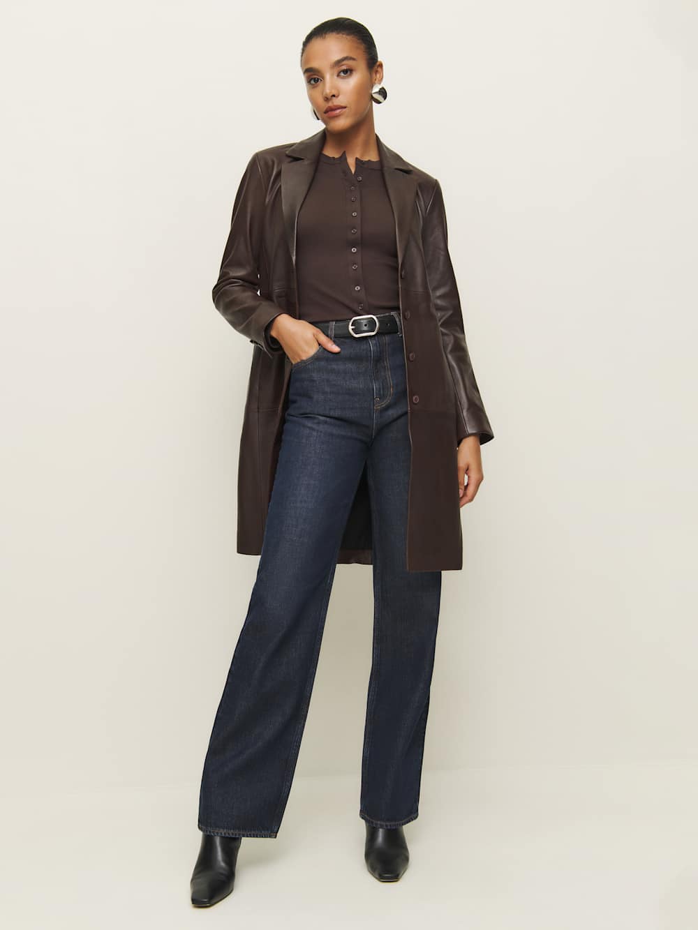 Hugh Knit Top - Mole