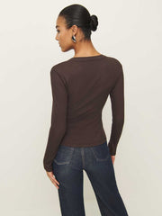Hugh Knit Top - Mole