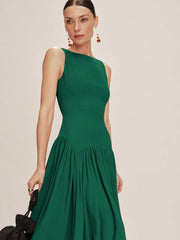 Camella Dress - Emerald