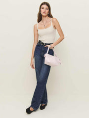 Tessa Regenerative Merino Sweater Tank - Cream