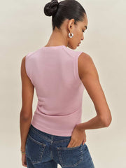Marta Regenerative Merino Sweater Tank - Babygirl