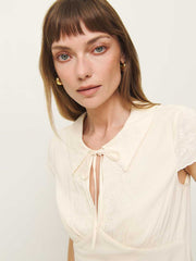 Simonette Top - Cream