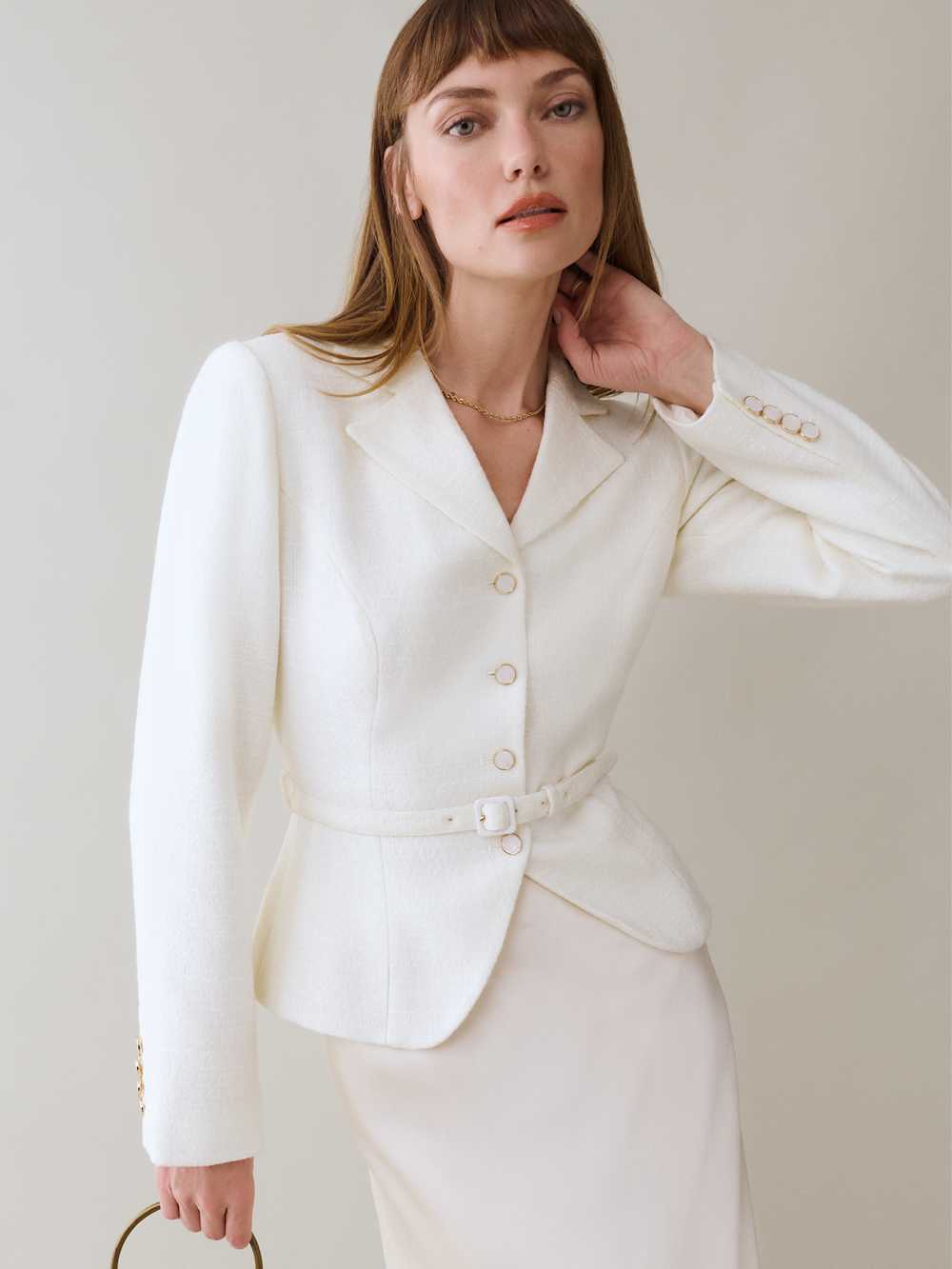Mabel Jacket - White