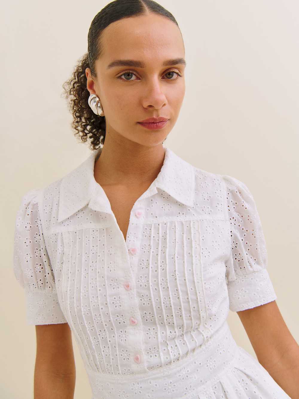Loonette Dress - White