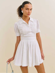 Loonette Dress - White