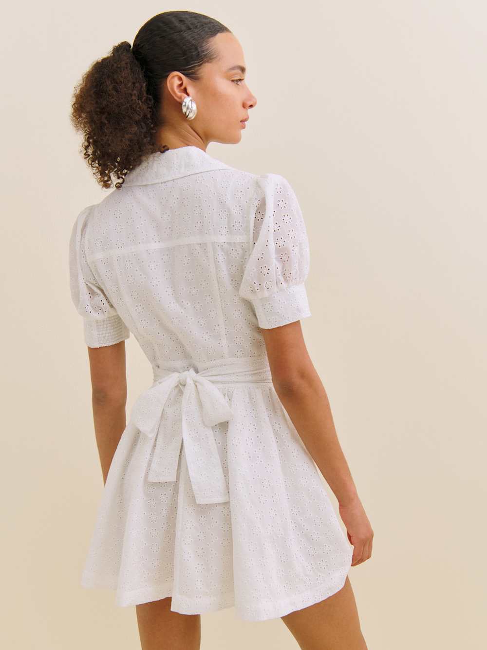 Loonette Dress - White