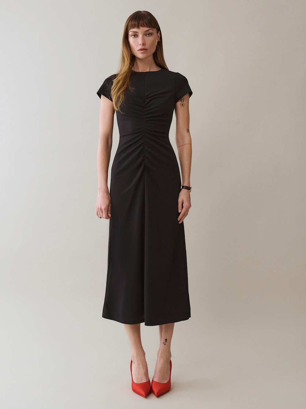 Mila Knit Dress - Black