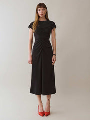 Mila Knit Dress - Black