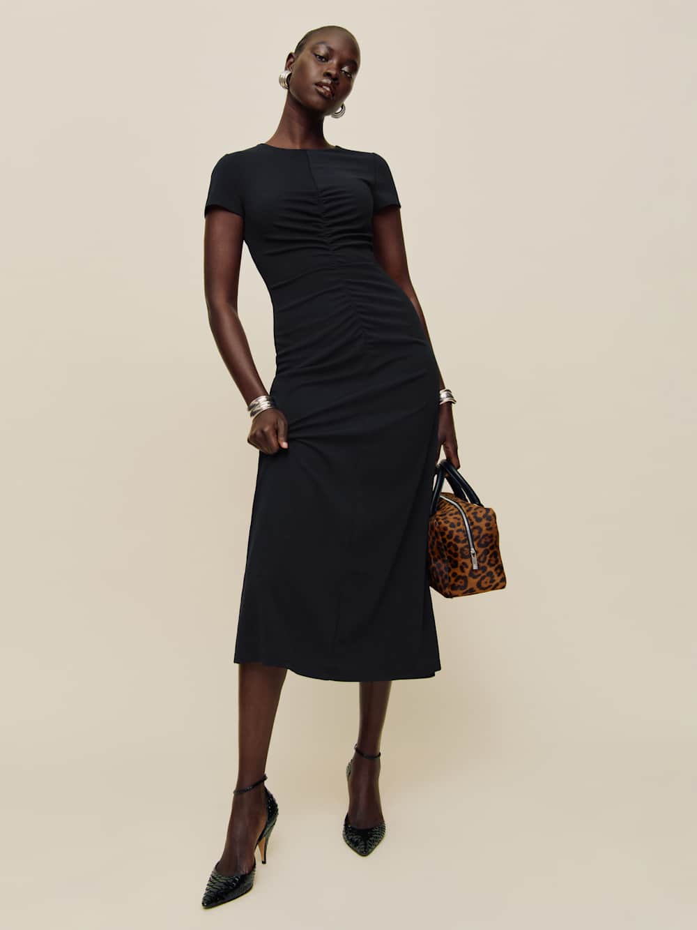 Mila Knit Dress - Black