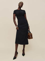 Mila Knit Dress - Black