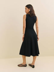 Devin Knit Dress - Black