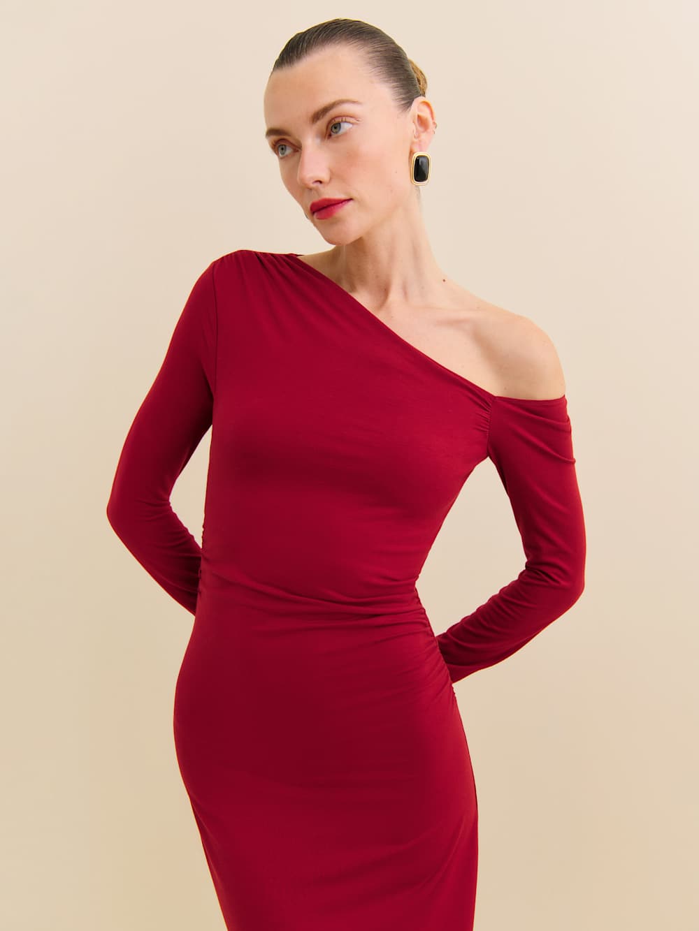 Ayden Knit Dress - Sangre