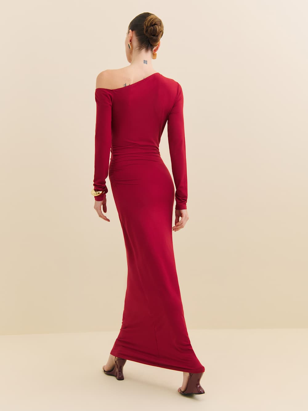 Ayden Knit Dress - Sangre