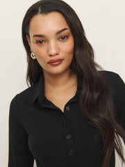 Margaret Knit Top - Black