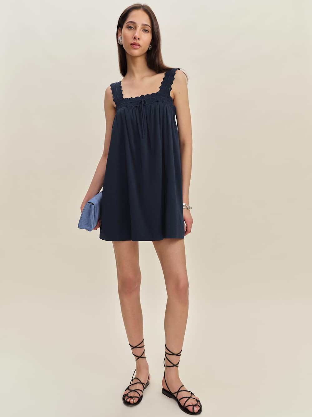 Hartley Dress - Navy