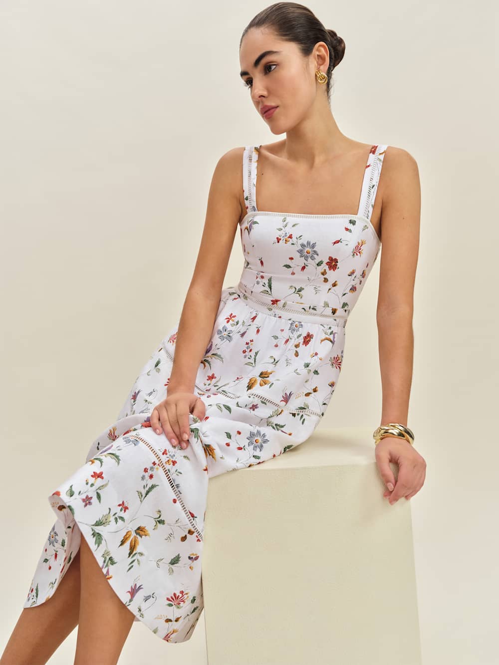 Everett Linen Dress - Corsini