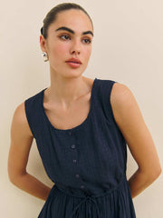 Lonnie Dress - Navy