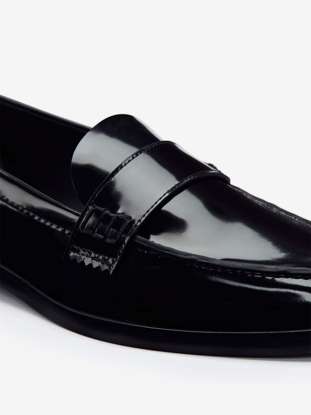 Kaylee Loafer - Black Leather