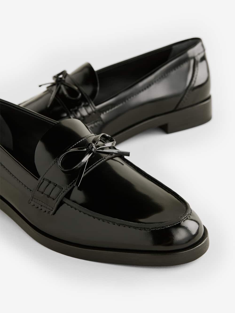 Kaylee Loafer - Black Bow