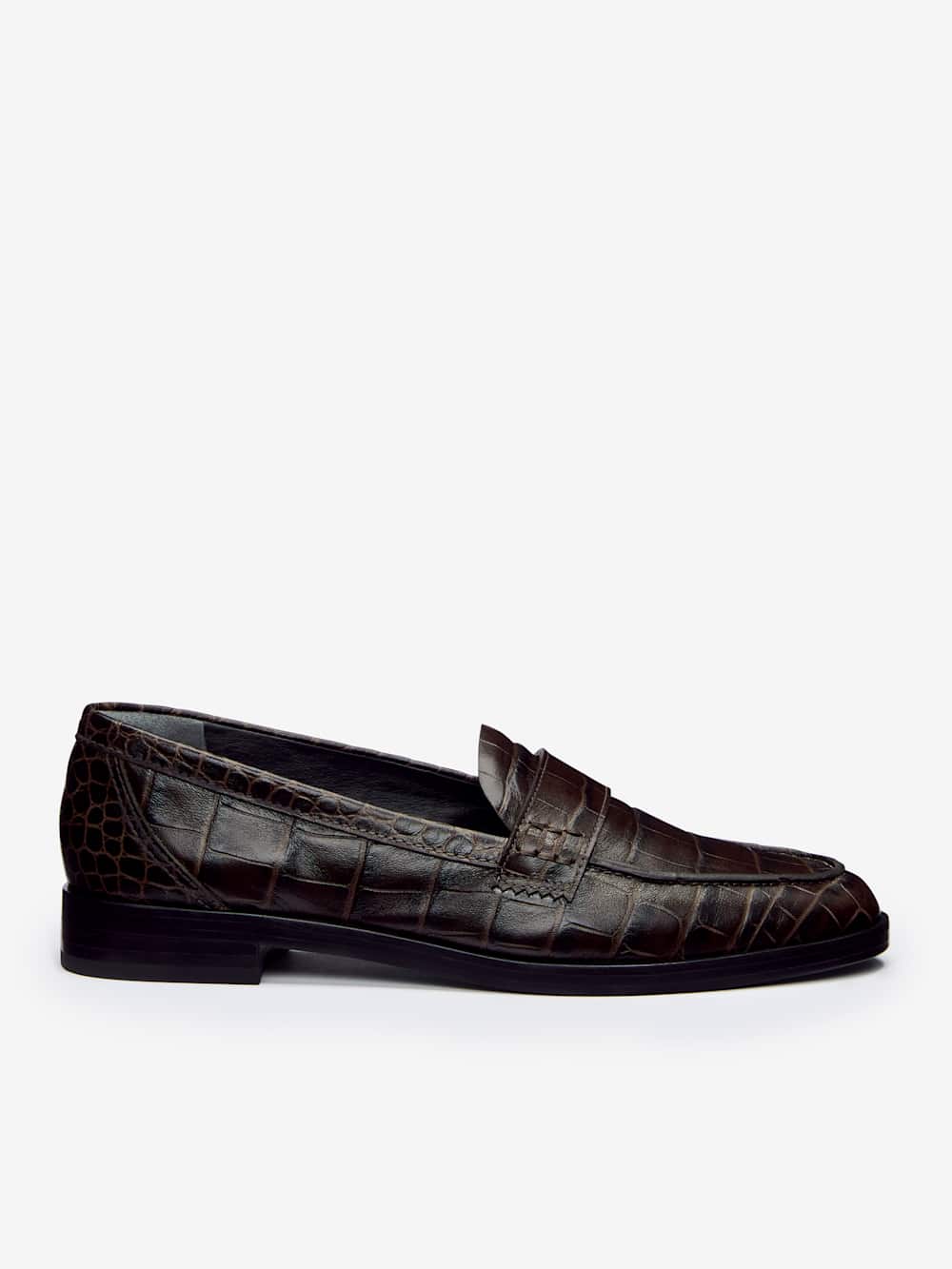 Kaylee Loafer - Dark Chocolate Croc