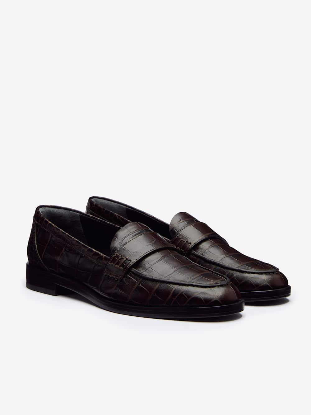 Kaylee Loafer - Dark Chocolate Croc