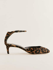 Luanna Pump - Leopard Haircalf