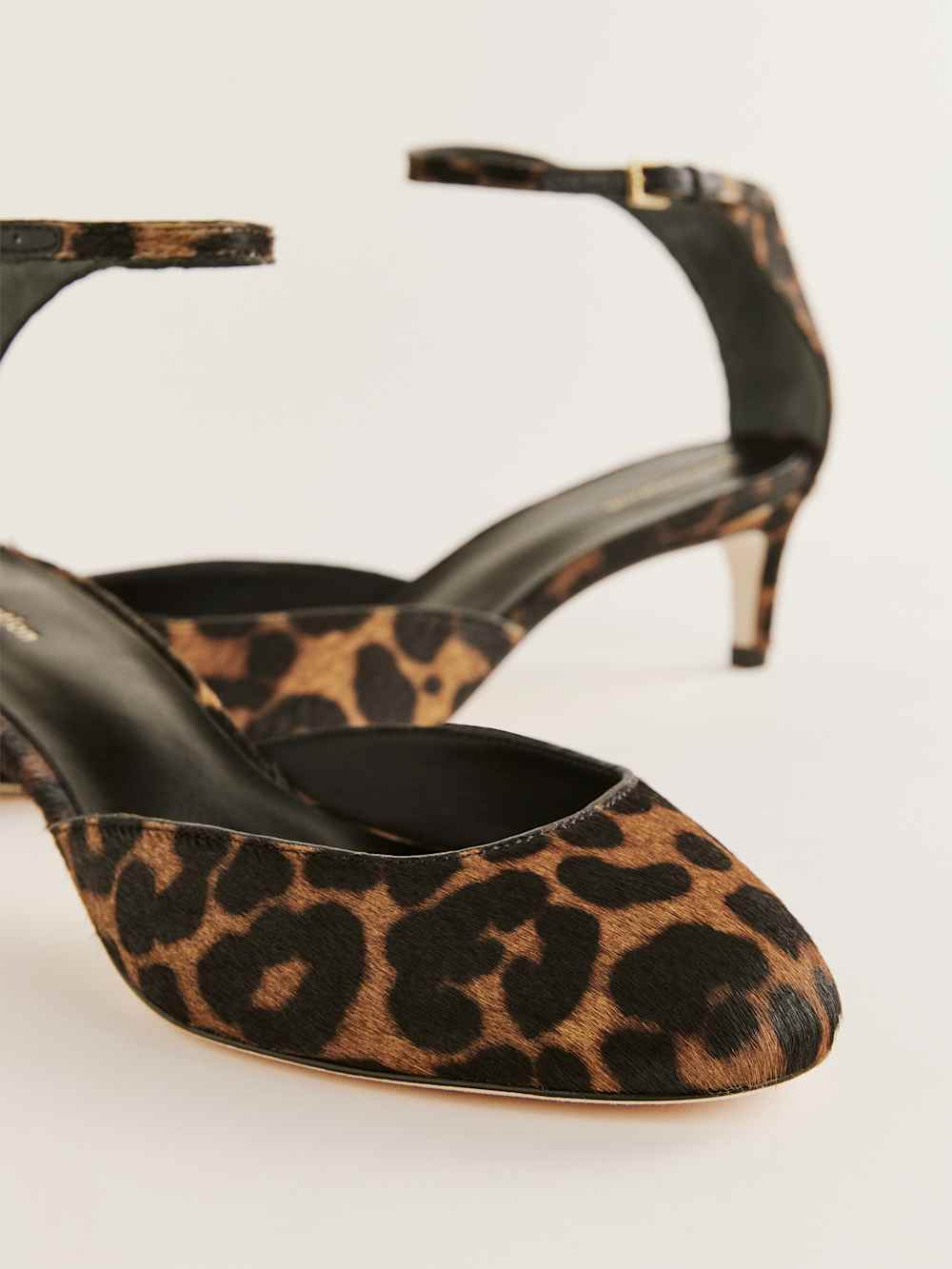 Luanna Pump - Leopard Haircalf