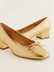 Terry Ballet Pump - Vintage Gold