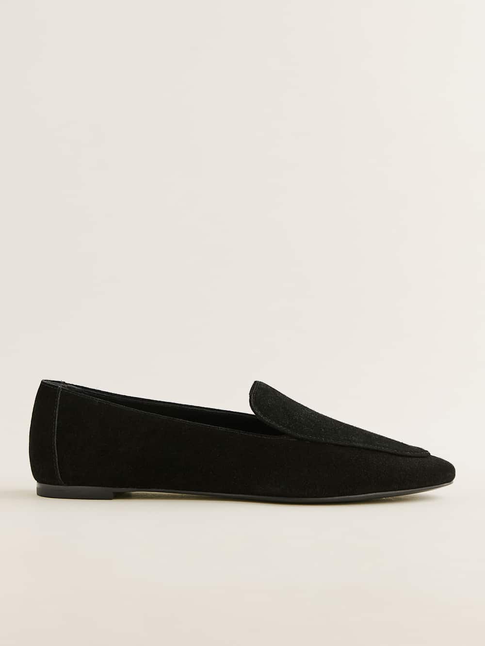 Kat Soft Loafer - Black Suede