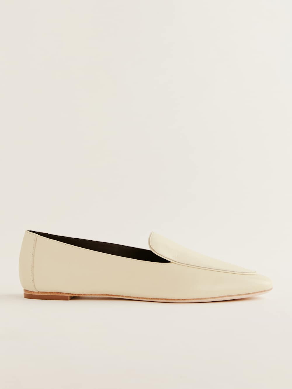 Kat Soft Loafer - Cream Puff Leather