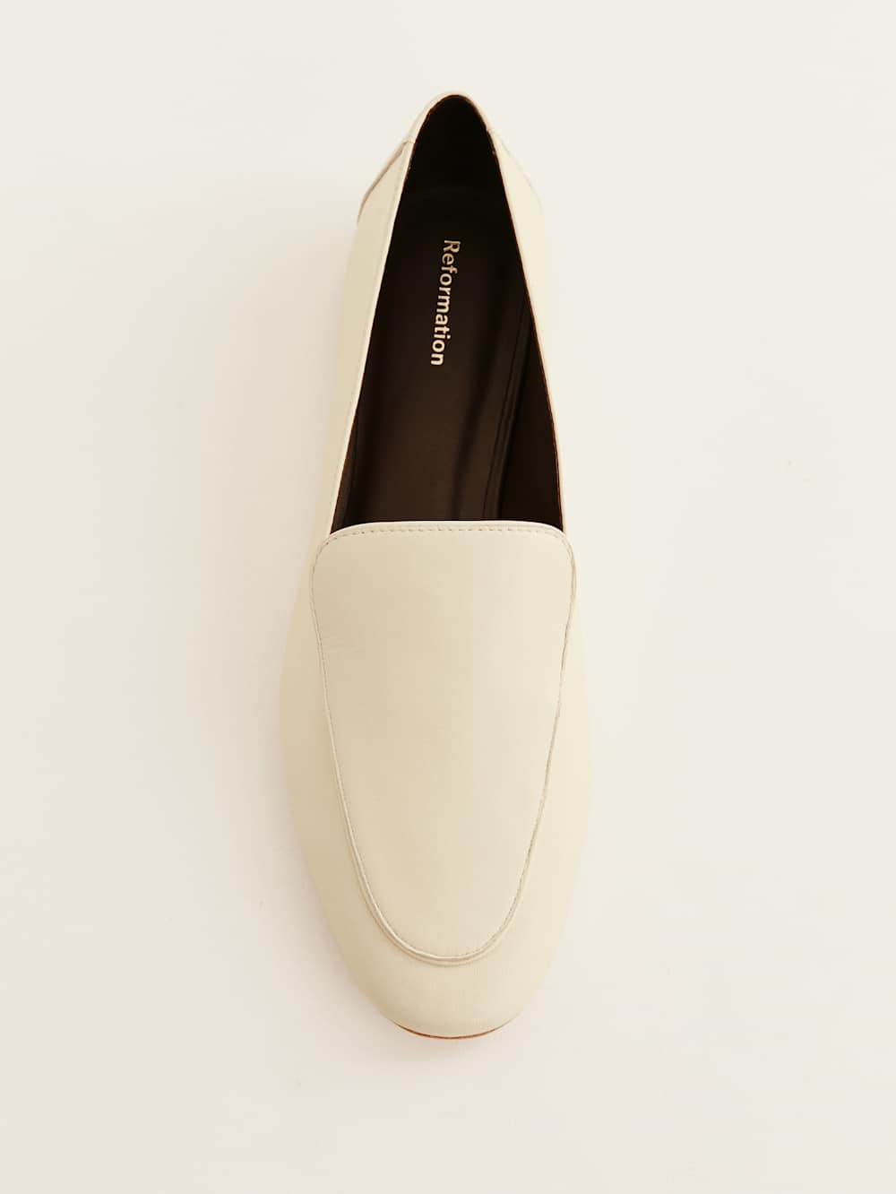 Kat Soft Loafer - Cream Puff Leather
