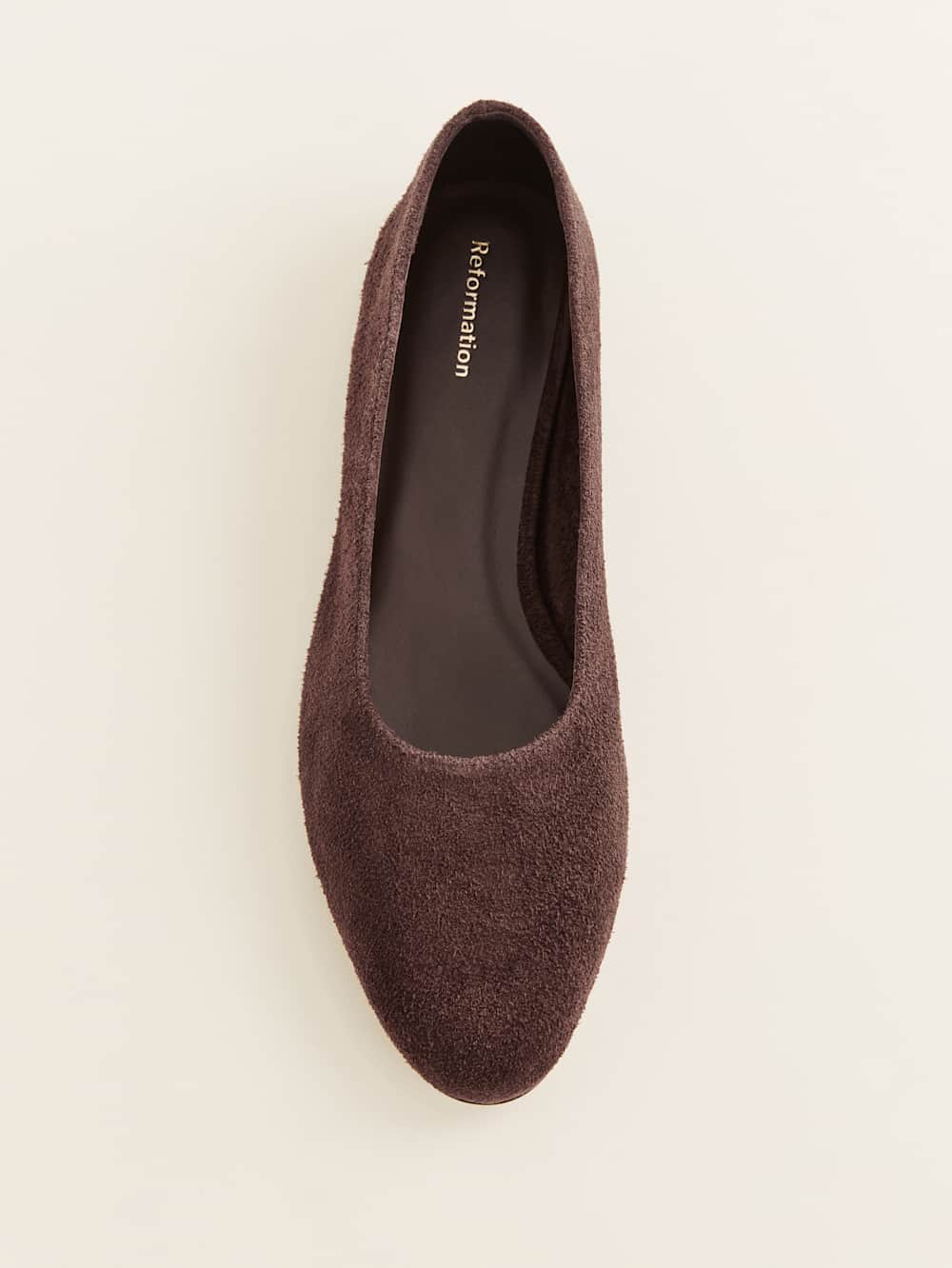 Maren Ballet Flat - Espresso Suede