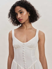 Wynn Dress - White
