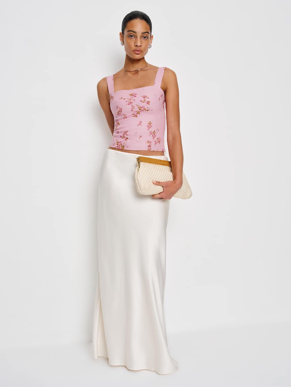 Darci Linen Top - Secret