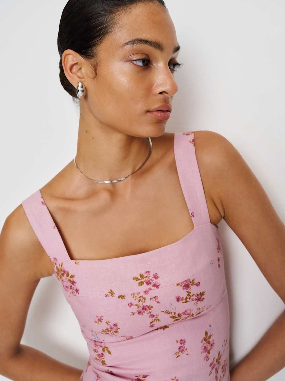 Darci Linen Top - Secret