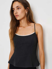 Genevieve Top - Charcoal