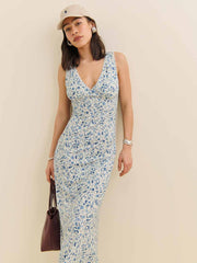 Brayden Knit Dress - Nile