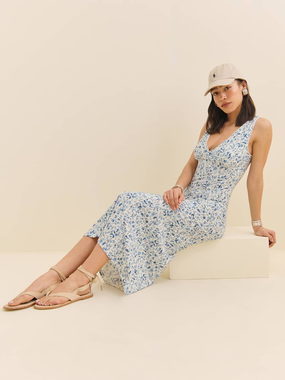 Brayden Knit Dress - Nile