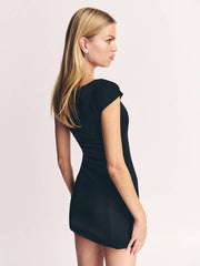 Xenia Knit Dress - Black