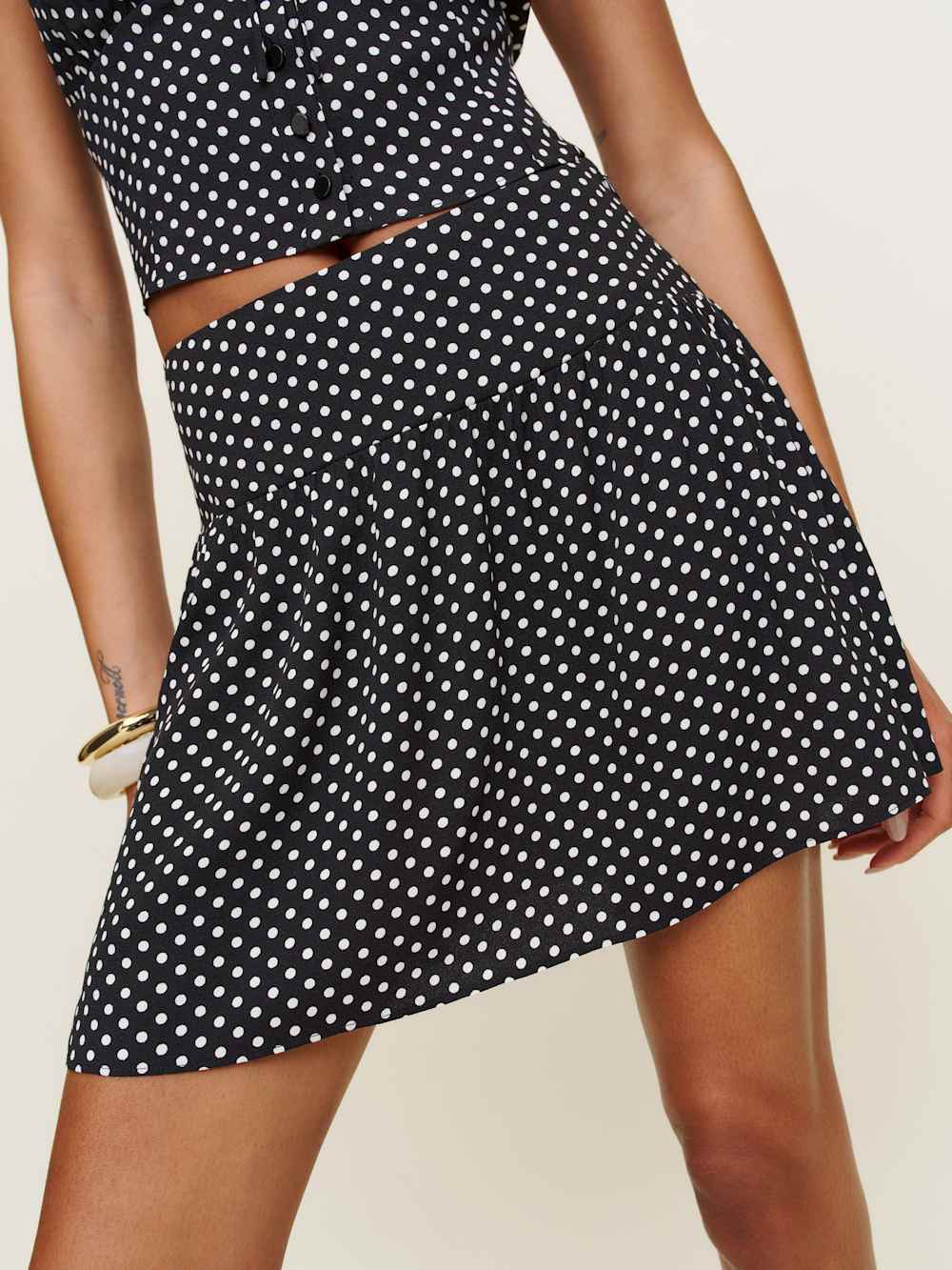Dorothea Two Piece - Caviar Dot